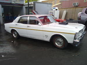 White 1971 Ford Fairmont XY White 1971 Ford Fairmont XY