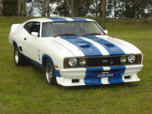 White 1977 Ford Falcon XC Coupe