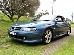 Blue 2002 Holden Monaro CV8 Coupe HSV 