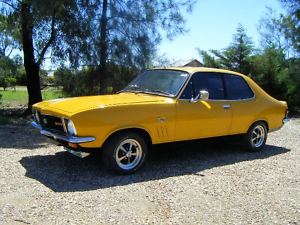 Yellow 1973 Holden Torana GTR-XU1 Bathurst