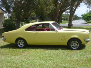 Yellow 1968 Holden Monaro GTS 307 CHEV