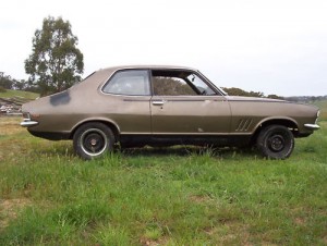 Gold 1970 Holden Torana LC
