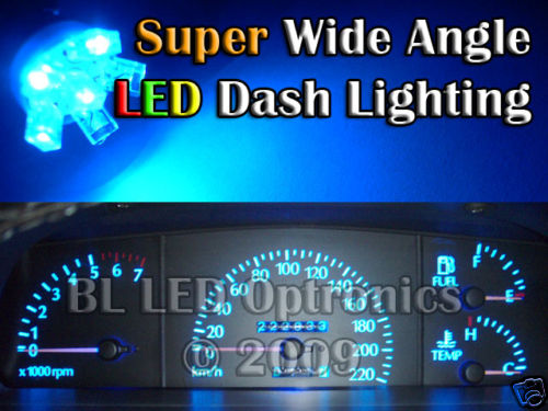 6-LED Blue Dash Kit Commodore